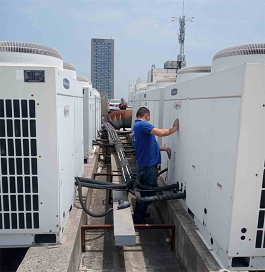 文水中央空调制热和不制冷系统维修方法